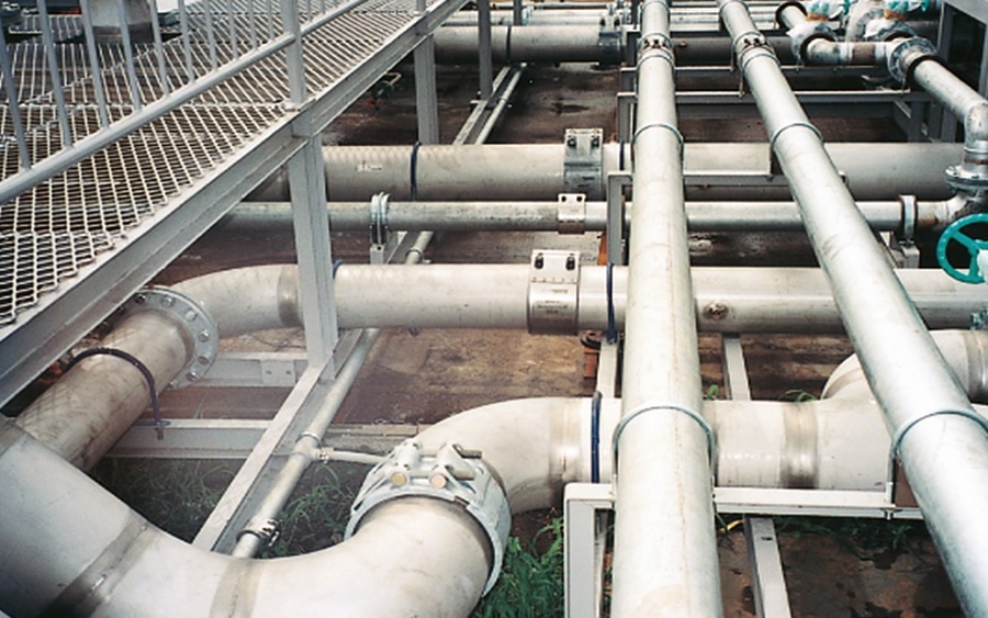 薬品工場の空調設備導入